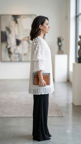 Blossom: Chiffon 2-Piece Suit