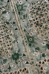 Sage Green Printed Lawn Suit · Sage green · view 5